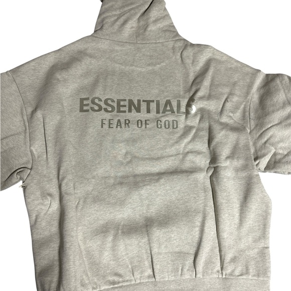 Fear of God ESSENTIALS Heather Stone Hoodie FW25 S NWT - Picture 6 of 10